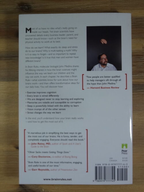 Brain Rules – John Medina secondhand book
