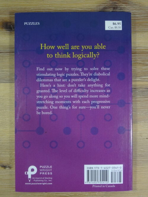 Challenging Logic Puzzles – Barry R. Clarke secondhand book