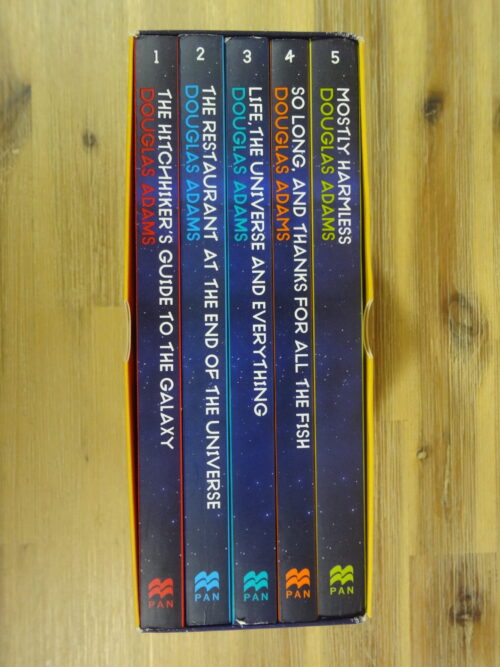 The Complete Hitchhiker’s Guide To The Galaxy Box Set – Douglas Adams secondhand book