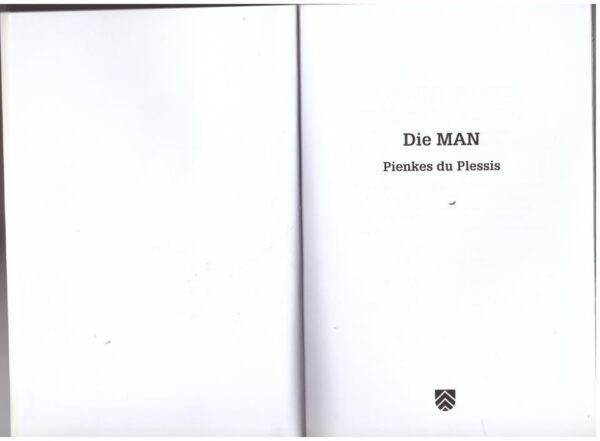 Die Man — Pienkes Du Plessis secondhand book