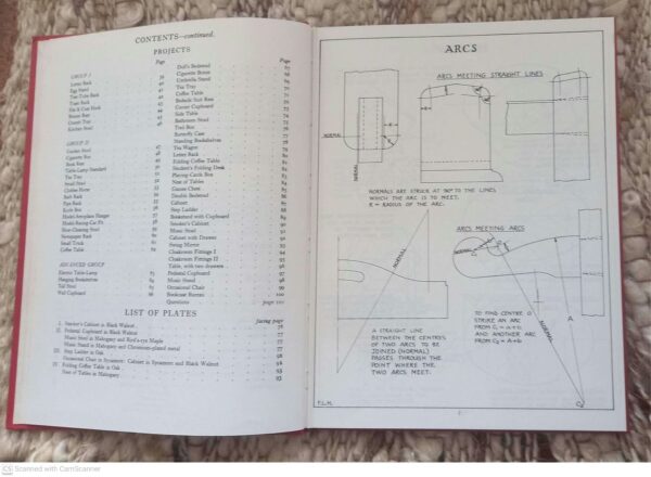 Drawings And Diagrams For The Woodwork Class — F. L. Hawley secondhand book