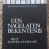 Een Nagelaten Bekentenis — Marcellus Emants (Dutch) secondhand book
