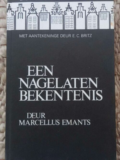 Een Nagelaten Bekentenis — Marcellus Emants (Dutch) secondhand book