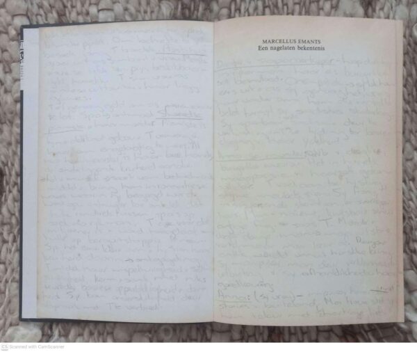 Een Nagelaten Bekentenis — Marcellus Emants (Dutch) secondhand book
