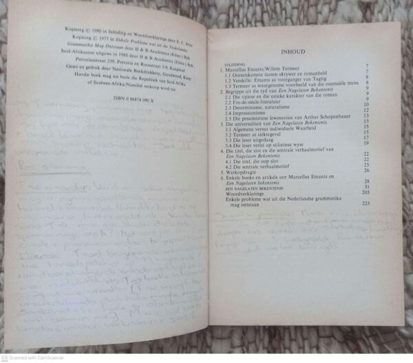 Een Nagelaten Bekentenis — Marcellus Emants (Dutch) secondhand book