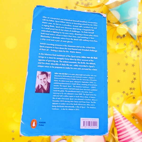 Spud: Exit, Pursued By A Bear – John Van De Ruit secondhand book