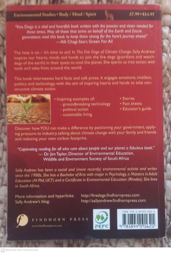 The Fire Dogs Of Climate Change — Sally Andrew **SIGNED** secondhand book