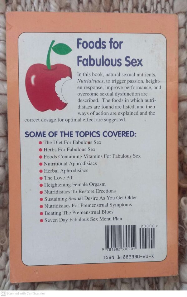 Foods For Fabulous Sex — Morton Walker secondhand book