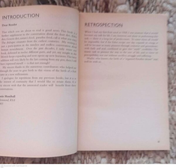 A Fruit Eater Is Born — Essie Honiball **SIGNED** secondhand book