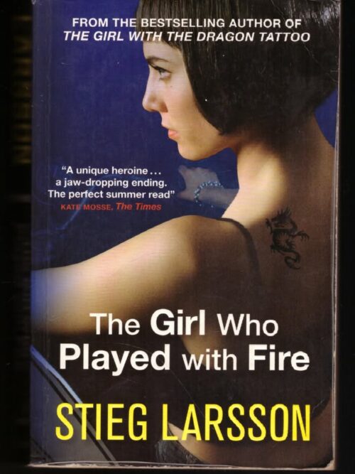 The Girl Who Played With Fire — Stieg Larsson secondhand book