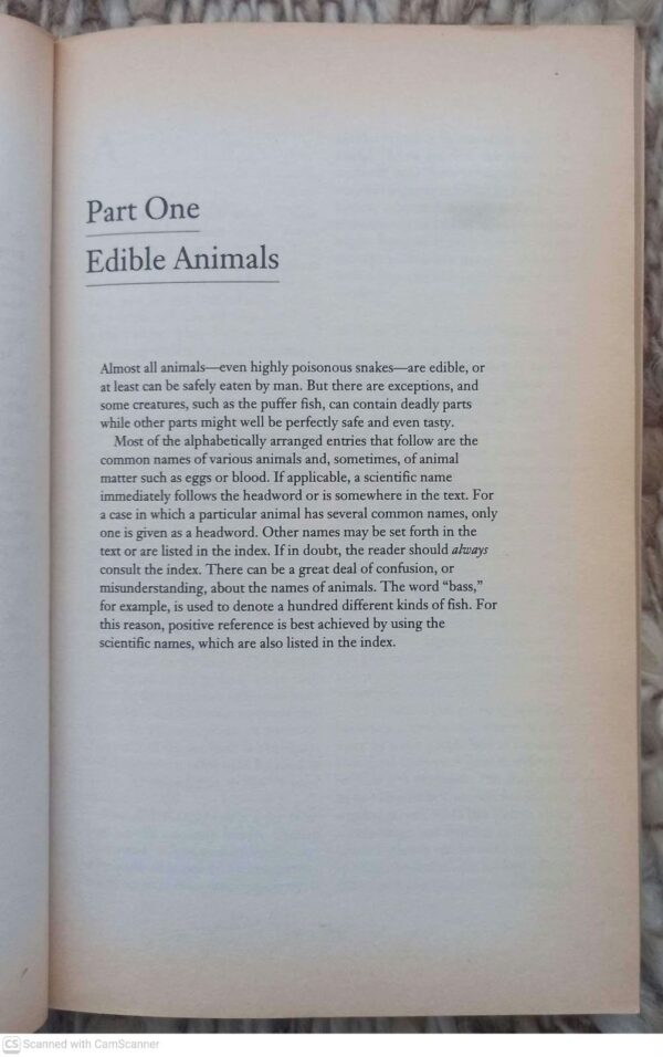 Guide To Edible Plants And Animals — A. D. Livingston, Helen Livingston secondhand book