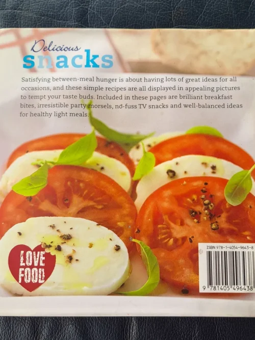 Delicious Snacks – Parragon secondhand book