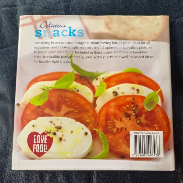 Delicious Snacks – Parragon secondhand book