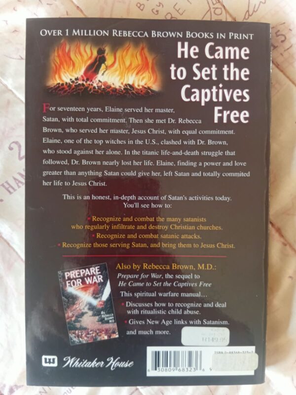 He Came To Set The Captives Free - Rebecca Brown (4) He Came To Set The Captives Free – Rebecca Brown secondhand book
