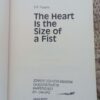 Heart Is the Size of a Fist3 The Heart Is The Size Of A Fist — P. P. Fourie secondhand book