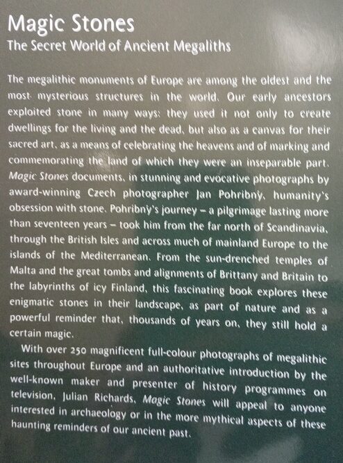 Magic Stones: The Secret World Of Ancient Megaliths – Jan Pohribný secondhand book