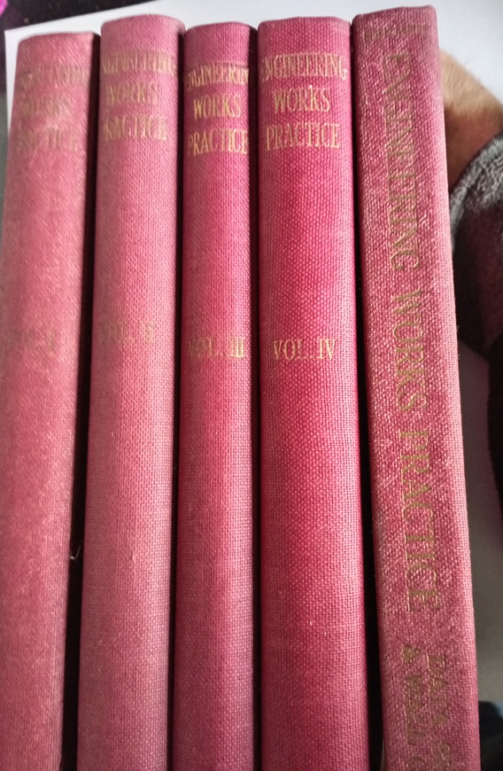 Engineering Works Practice Volume 1–4 secondhand book