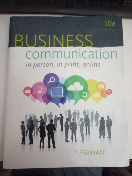IMG_20260315_000724 Business Communication In Person, In Print, Online – Newman secondhand book
