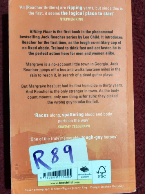 Killing Floor – Lee Child secondhand book