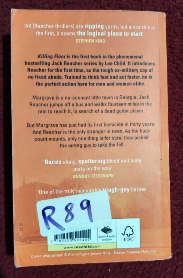 Killing Floor – Lee Child secondhand book