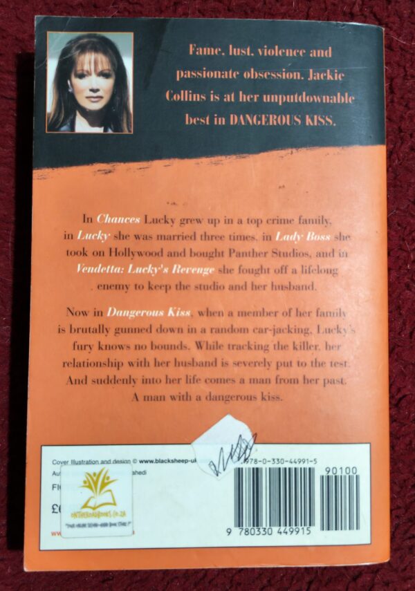 Dangerous Kiss – Jackie Collins secondhand book