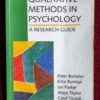 Qualitative Methods In Psychology: A Research Guide – Peter Banister Et Al secondhand book