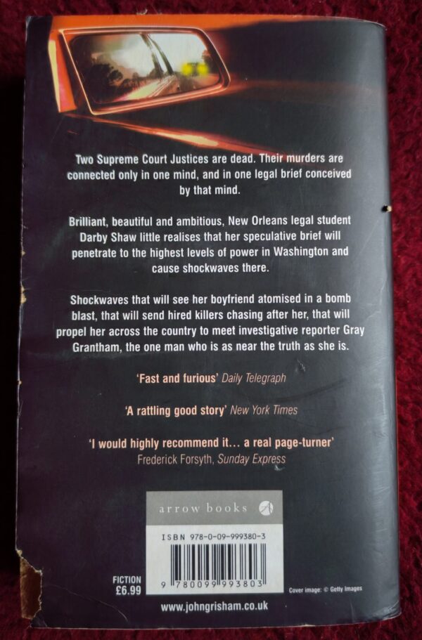 The Pelican Brief – John Grisham secondhand book