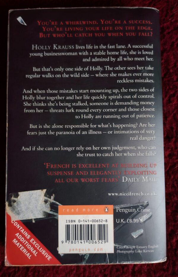 Catch Me When I Fall – Nicci French secondhand book