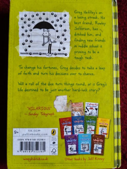 Diary Of A Wimpy Kid: Hard Luck – Jeff Kinney secondhand book