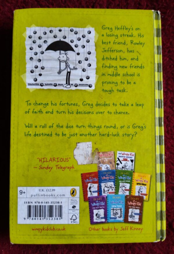 Diary Of A Wimpy Kid: Hard Luck – Jeff Kinney secondhand book
