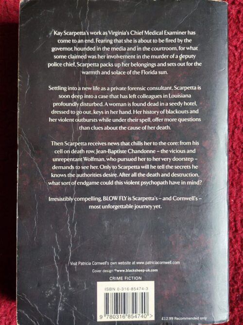 Blow Fly – Patricia Cornwell secondhand book
