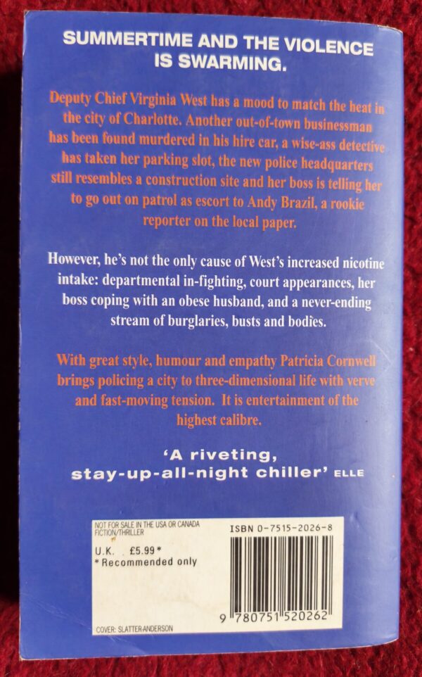 Hornet’s Nest – Patricia Cornwell secondhand book