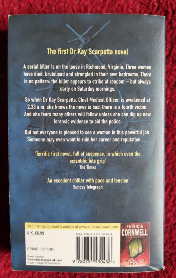 Postmortem – Patricia Cornwell secondhand book