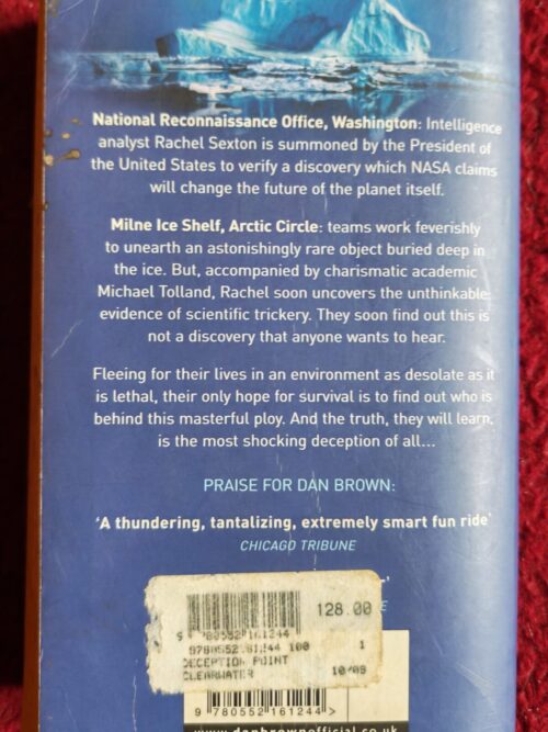 Deception Point – Dan Brown secondhand book