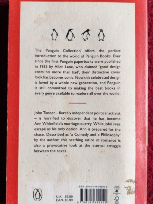 Man And Superman – George Bernard Shaw secondhand book