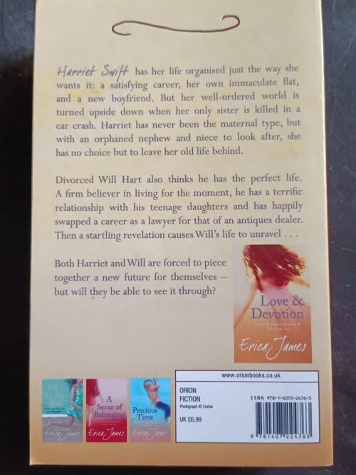 Love & Devotion – Erica James secondhand book