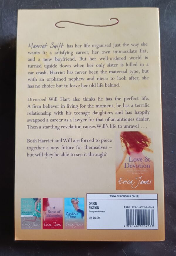 Love & Devotion – Erica James secondhand book