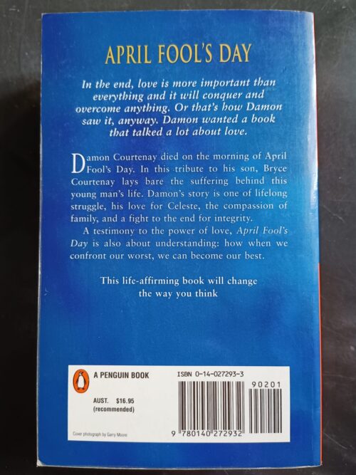 April Fool’s Day – Bryce Courtenay secondhand book