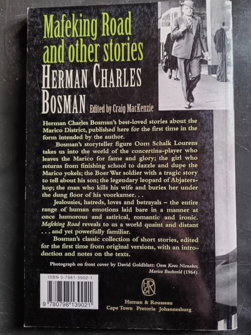Mafeking Road And Other Stories – Herman Charles Bosman secondhand book