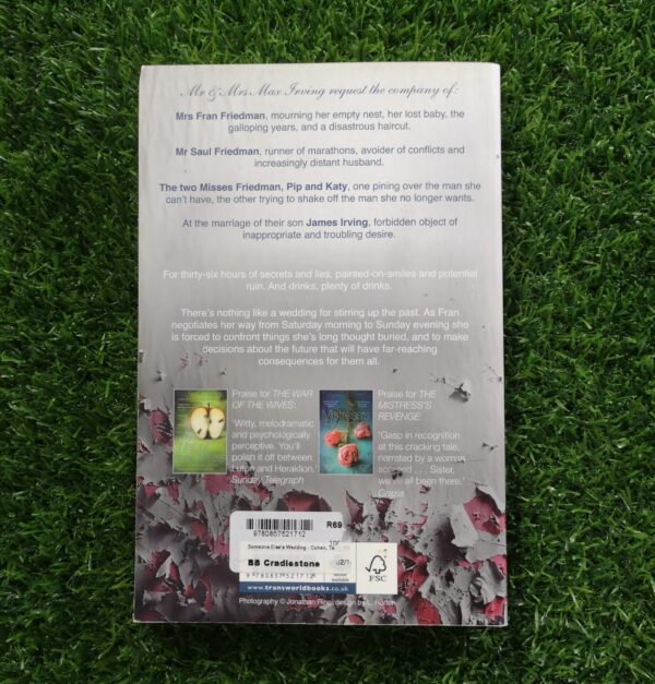 IMG_20260923_112057 Someone Else’s Wedding – Tamar Cohen secondhand book