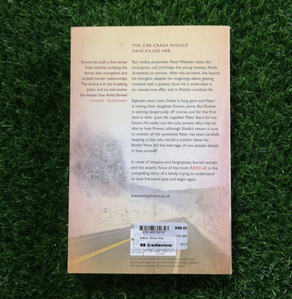 Rescue – Anita Shreve secondhand book