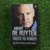 Truth To Power – André De Ruyter secondhand book