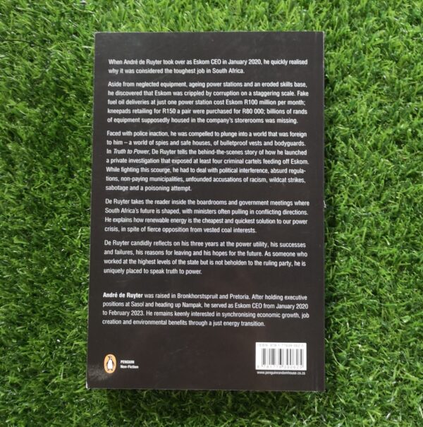 Truth To Power – André De Ruyter secondhand book