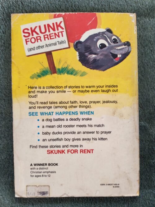 Skunk For Rent (And Other Animal Tails) – Grace Fox Anderson secondhand book