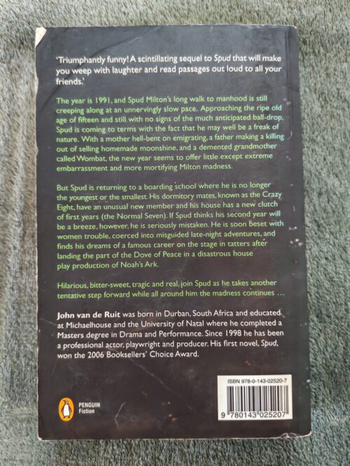 Spud: The Madness Continues… – John Van De Ruit secondhand book