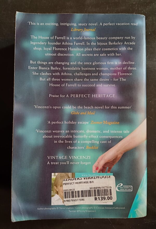 A Perfect Heritage – Penny Vincenzi secondhand book