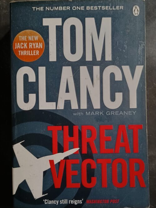 Threat Vector – Tom Clancy secondhand book