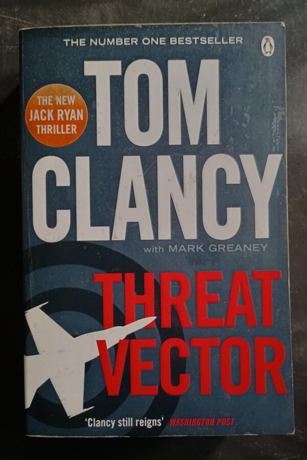 Threat Vector – Tom Clancy secondhand book