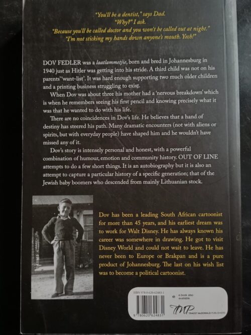 Out Of Line: A Memoir – Dov Fedler secondhand book