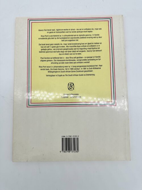 Gasvry Tuis: Die Suid-Afrikaanse Onthaalgids – Rina Pont secondhand book
